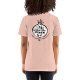 Womens T-Shirt "My wallet is like an Onion BW"