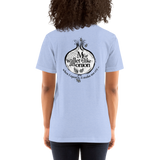 Womens T-Shirt "My wallet is like an Onion BW"