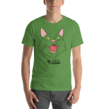 Mens T-Shirt "Miau Cat"