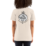 Womens T-Shirt "My wallet is like an Onion BW"