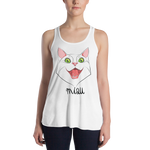 Womens Tank Top "MIAU CAT"