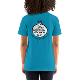 Womens T-Shirt "My wallet is like an Onion BW"