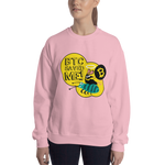 Womens Sweatshirt "BTC Saved Me"