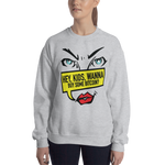 Womens Sweatshirt "Hey Kids Want to Buy BTC"