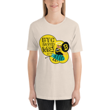 Womens T-Shirt "BTC Saved me"