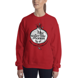 Womens Sweatshirt "My Wallet Is Like An Onion BW"