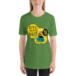 Womens T-Shirt "BTC Saved me"