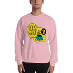 Mens Sweatshirt "BTC Saved Me"