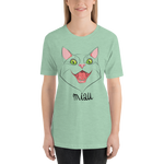 Womens T-Shirt "Miau Cat"