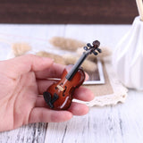World Smallest Violin  Replica with Case