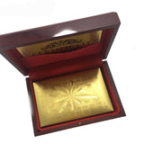 24K Carat Gold Plated PokerPlaying Cards